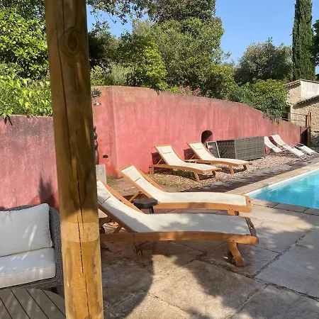 Jolie Annexe Du Mas Dans Le Coeur De La Garrigue Nimoise Ferienhaus *