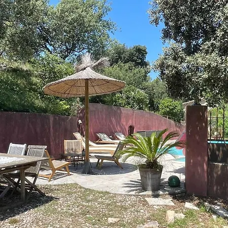 펜션 Jolie Annexe Du Mas Dans Le Coeur De La Garrigue Nimoise