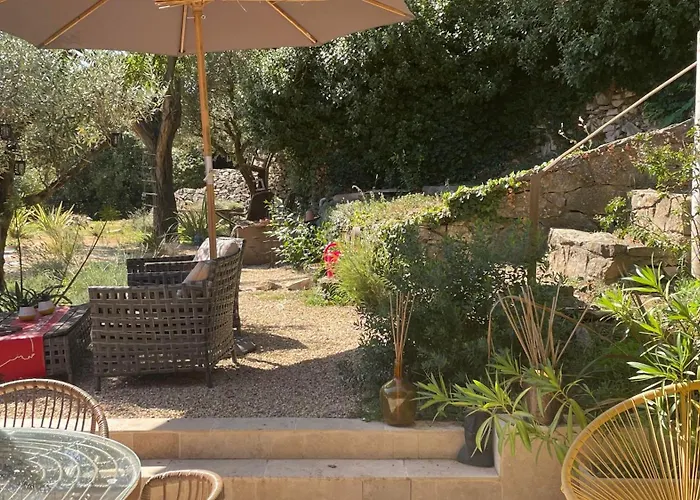 Jolie Annexe Du Mas Dans Le Coeur De La Garrigue Nimoise * נים