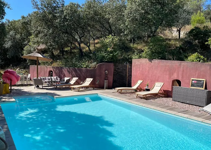 Jolie Annexe Du Mas Dans Le Coeur De La Garrigue Nimoise